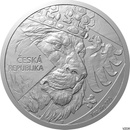 Česká mincovna Stříbrná mince Český lev 2024 stand 1 oz