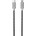 Epico Кабел плетен от EPICO - USB C към Lightning 1.2m - space grey (K-9915101300183)