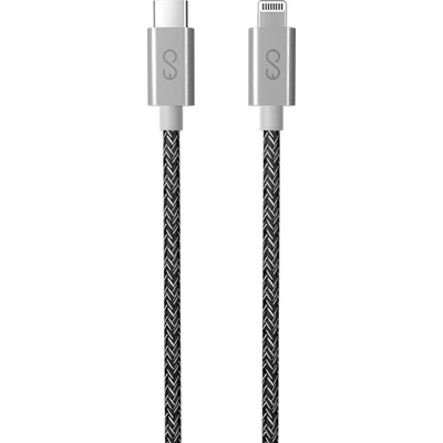Epico Кабел плетен от EPICO - USB C към Lightning 1.2m - space grey (K-9915101300183)