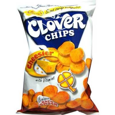 Leslie Chipsy se sýrovou příchutí Clover 85 g