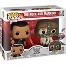 Funko POP! WWE S13 2PK The Rock vs. Mankind