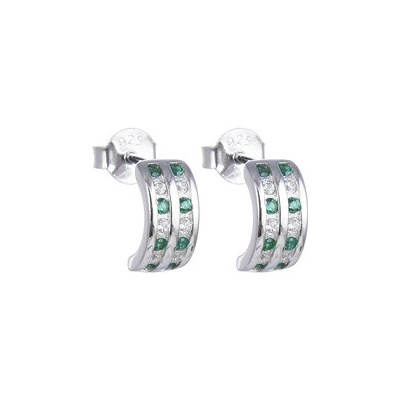 Nubis stříbrné se zirkony NB-3717