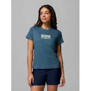 Columbia Тениска Womens Ruby Springs Graphic Fitted SS (2120061-429)