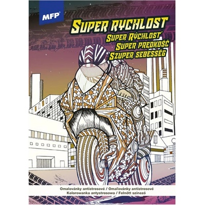 MFP 5301177 Omaľovánky antistresové Super rýchlosť