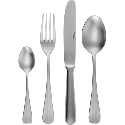 Príborový set 24 ks dezertný s dlhou čepeľou – Baguette matný