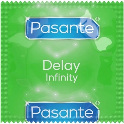 Pasante 12 бр. Задържащи презервативи Pasante Infinity (Delay) - насипни
