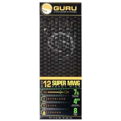 Guru SMWG Standard Hair 4 Inch vel.12 0,19mm Onderlijn