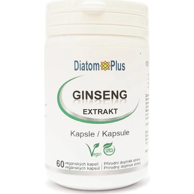 DiatomPlus Ženšen Ginseng EXTRAKT rostlinné kapsle 60 ks