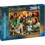 Ravensburger Пъзел Ravensburger от 2000 части - Властелинът на пръстените: Завръщането на краля (17293)