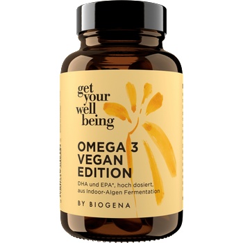 get your wellbeing by BIOGENA Omega 3 vegan edition - 30 капсули