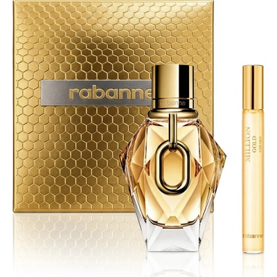 Paco Rabanne Million Gold For Her EDP 90 ml + EDP 20 ml darčeková sada