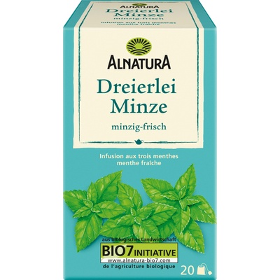 Alnatura Био чай с три вида мента - 30 г
