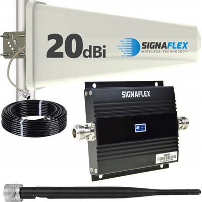 SignaFlex S007 Zesilovač Signálu GSM 2G Anténa 350m² – Zboží Živě