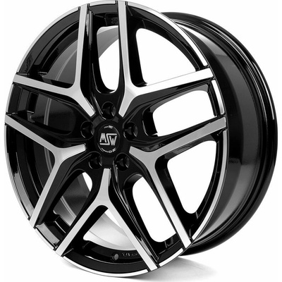 MSW 40 8x19 5x120 ET48 gloss black polished