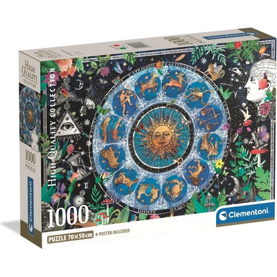 Clementoni - Puzzle Astrological Chart - 1 000 piese