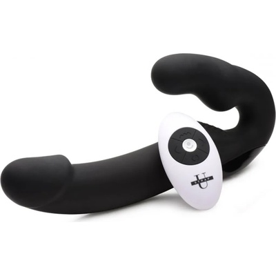 Strap U Urge Strapless Strap-On Vibrator Black