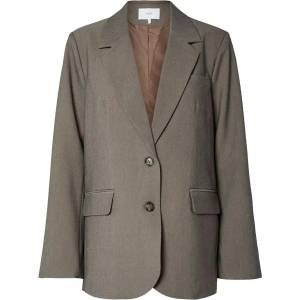 YAS Сако Yas Reemaj blazer - Grey (Grey Melange)