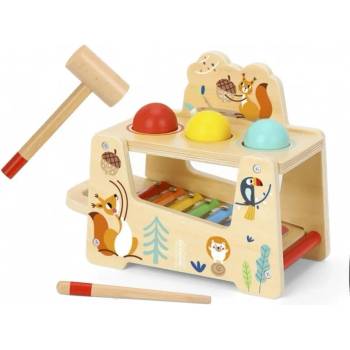 Image 1 of Tooky Toy - Ксилофон с топки и чукче, Горски свят TF827
