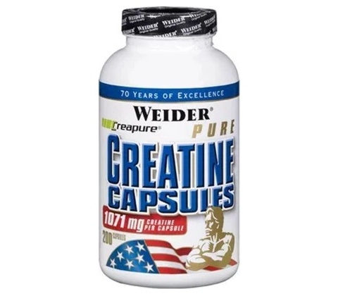 Weider Creatine Capsules 200 kapsúl