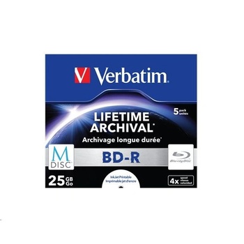 Verbatim M-Disc 4x BD-R 25 GB 5 броя (43823) (43823)