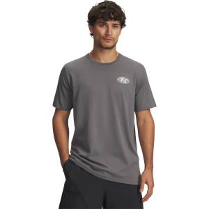 Under Armour Тениска Under Armour Men's Mountain Short Sleeve Performance T-Shirt - Green/White