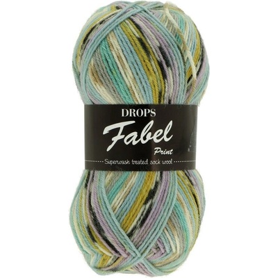 Drops Fabel Print 921 unicorn party