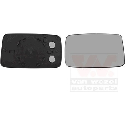Sklo vonkajżieho zrkadla VAN WEZEL 5880832
