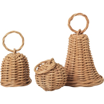 Ferm Living Коледна украса Bell 3 бр (1104270139)