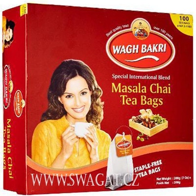 WAGH BAKRI Masala čaj 100 sačků 200 g