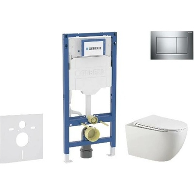Geberit Duofix s tlačidlom Sigma30 SANI11CA1133B