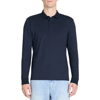 Celio Тъмно синя мъжка поло риза с дълъг ръкав Celio Jiwomini Celio | Sin | МЪЖЕ | S