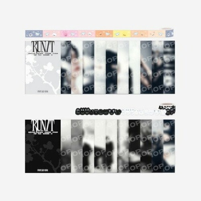 Stray Kids: Run It - Postcard Book & Roll Sticker Set (Version B)