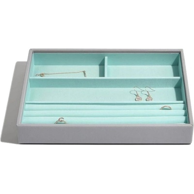 Stackers box na šperky Grey Mint Classic 4 tyrkysová 73547