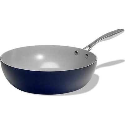 Elmich Nepřilnavá keramická Wok pánev Vital 26 cm tmavě modrá