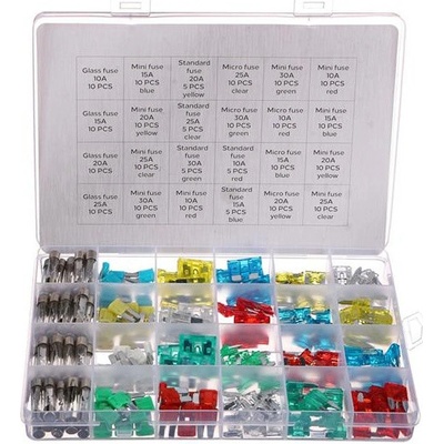 Pojistka nožová SIXTOL Mechanic Fuse Set 215 215ks