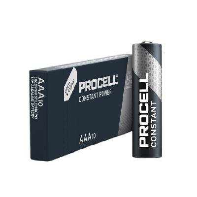 Алкална батерия LR03 1, 5V AA 10pk опаковка CONSTANT MN2400 PROCELL (PROCELL-LR03-10PK-CON)