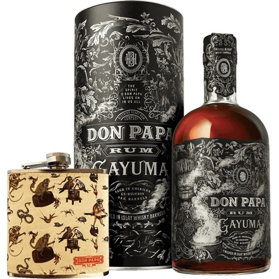 Rum Don Papa Gayuma 40% 0,7 l (darčekové balenie ploskačka)