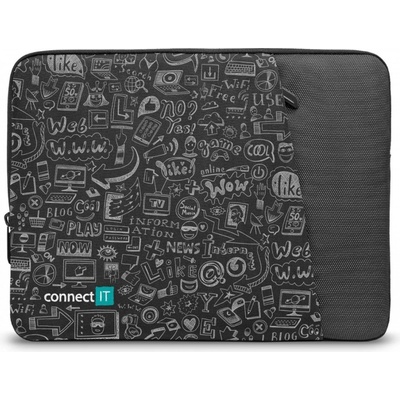 Connect IT Doodle 13.3" (CFF-7013-DD) černé