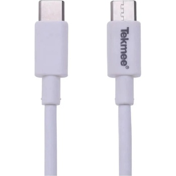 TEKMEE Кабел Tekmee 1м за Type-C Type-C 40430065 бял (3661075228774)