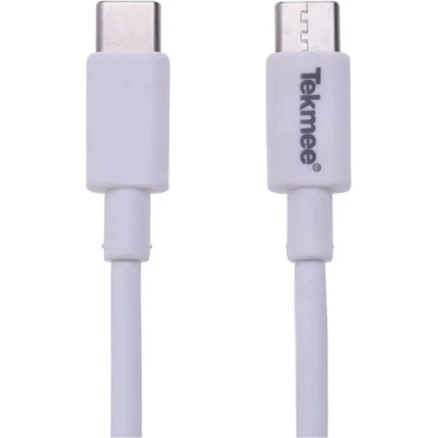 TEKMEE Кабел Tekmee 1м за Type-C Type-C 40430065 бял (Type-C Type-C)
