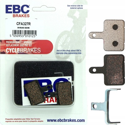 Brzdové doštičky EBC CFA327R organické na bicykel Shimano Tektro Auriga Meca