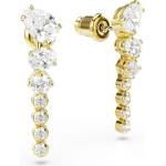 Swarovski обици дамски позлатени с циркон MESMERA (5747936)