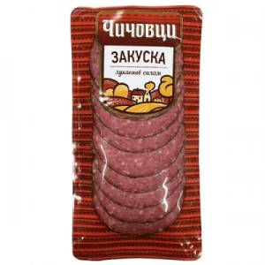 Чичовци Луканков салам Закуска слайс Чичовци 100гр