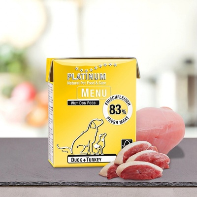 Platinum Menu Duck & Turkey 375 g