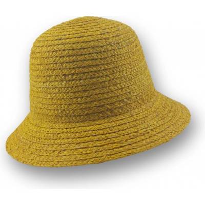 Krumlovanka holoklobouk dámský slamák Cloche KRH-P-12528/ZLU
