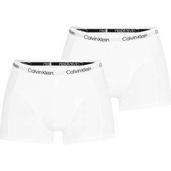 Calvin Klein Боксерки Calvin Klein 2 Pack Trunks - Wht/Wht 100