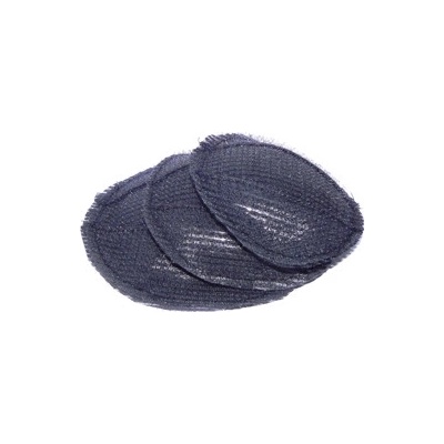 Podložka pro účes černÁ suchý zip 3 velikosti 7/8/9 cm