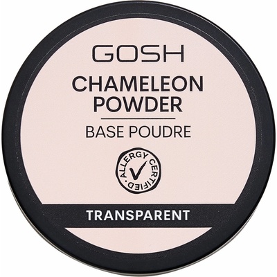 Gosh Chameleon sypký transparentný púder s matným efektom Transparent 8 g