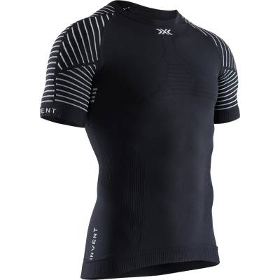 X-Bionic Мъжко синтетично термобельо X-Bionic Invent 4.0 LT Shirt S/S T-shirt - Opal Black / Arctic White - размер M (014-2273-0212)