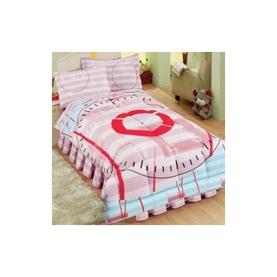 Issimo Home Detský spálňový set VAKE UP bavlna Polyester 2x50x70x155x215x160x260x100x200xvolániky 40x540x